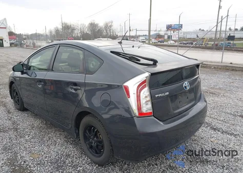 2012 Toyota Prius Two из США, поврежденный, VIN JTDKN3DU7C5537111